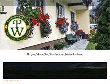 Tablet Screenshot of peterwirt.com